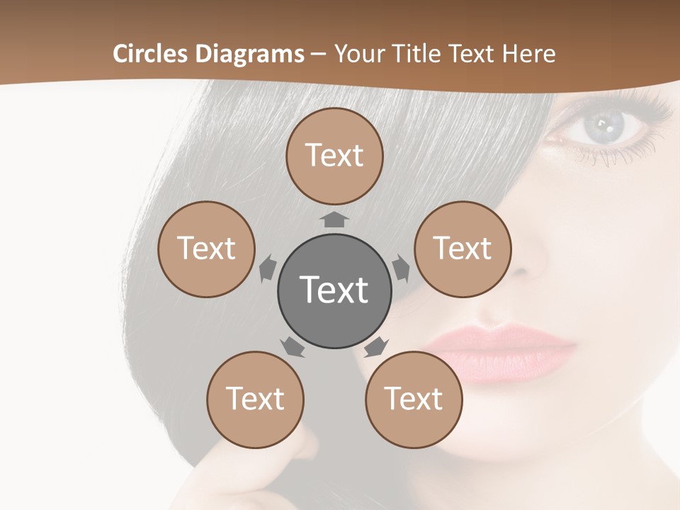 Elegant Female Lips PowerPoint Template
