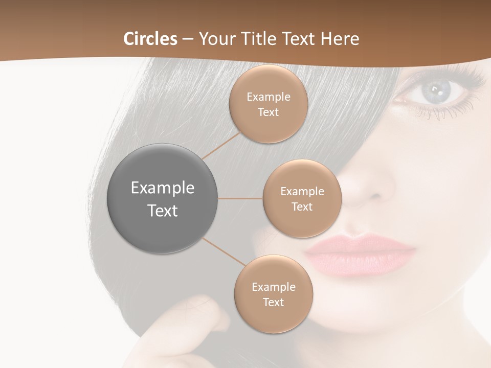 Elegant Female Lips PowerPoint Template