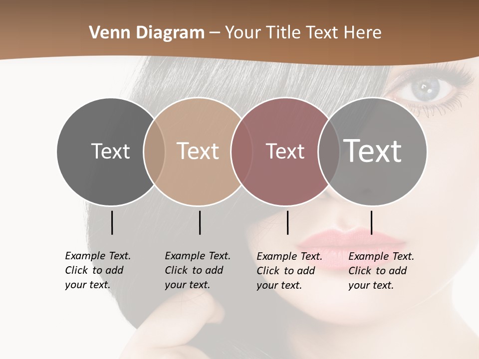 Elegant Female Lips PowerPoint Template