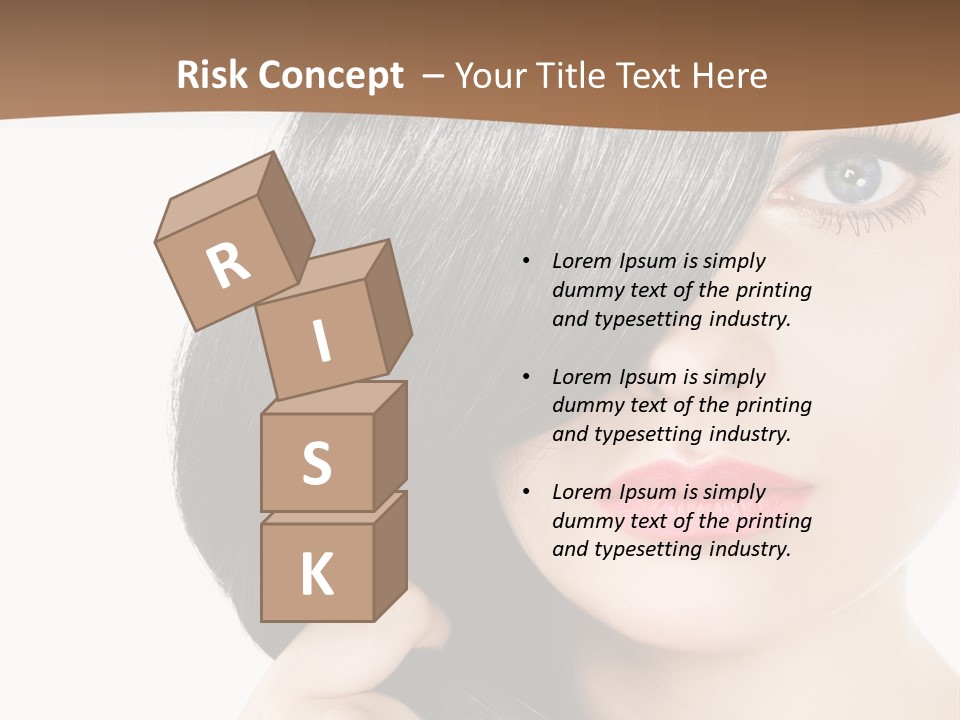 Elegant Female Lips PowerPoint Template