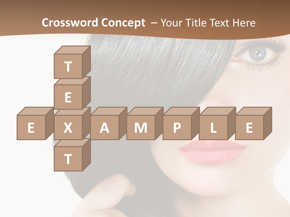 Elegant Female Lips PowerPoint Template