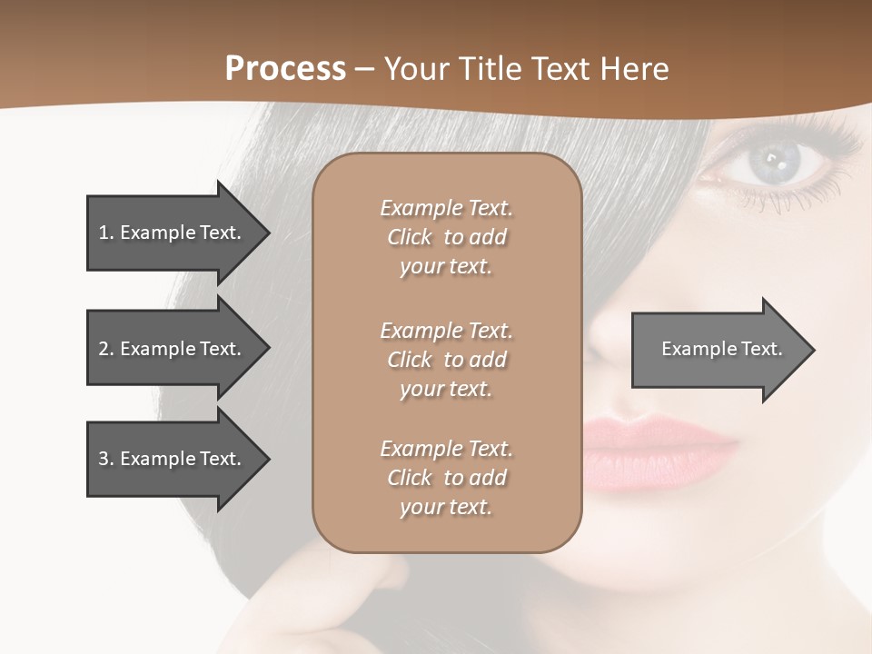 Elegant Female Lips PowerPoint Template