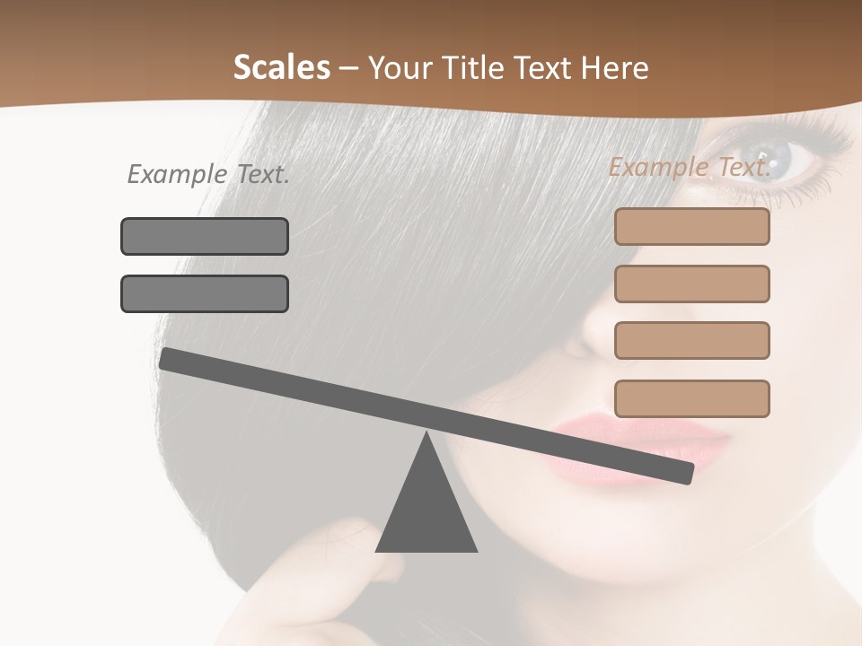 Elegant Female Lips PowerPoint Template