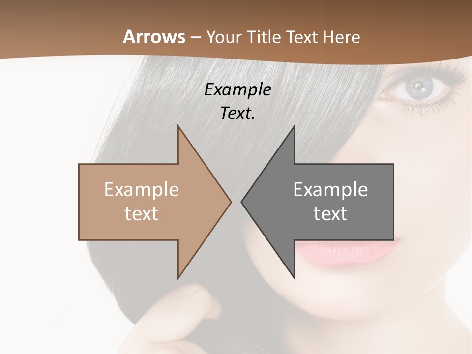 Elegant Female Lips PowerPoint Template