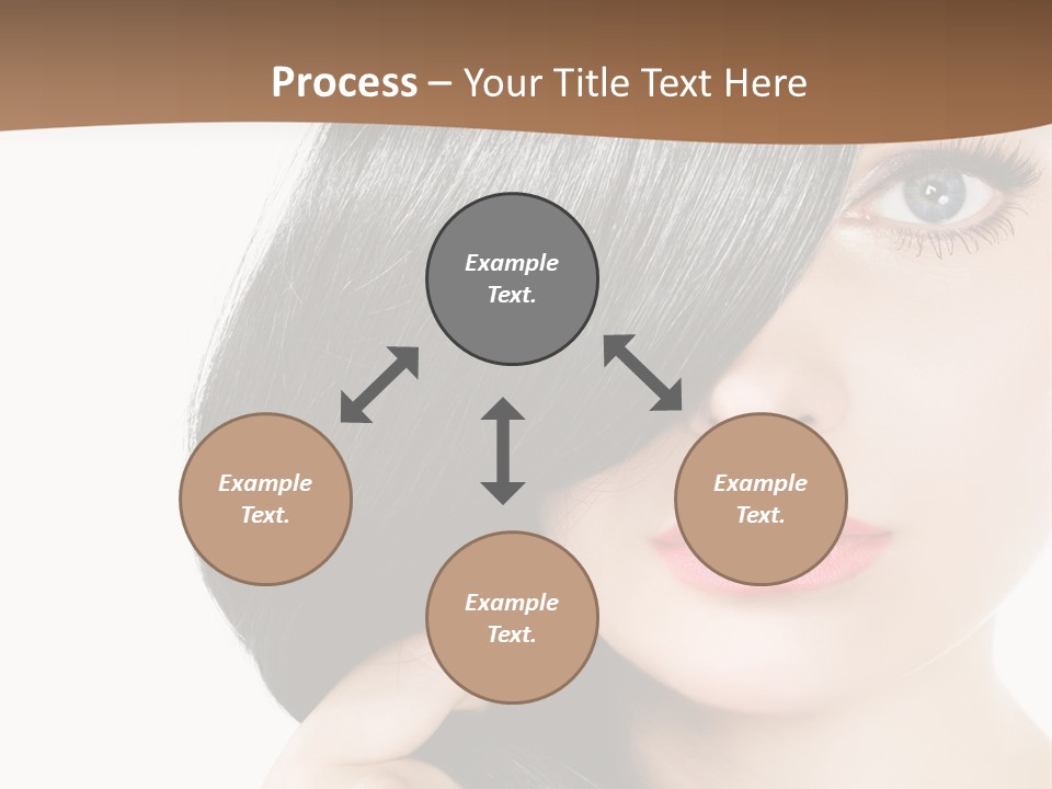 Elegant Female Lips PowerPoint Template