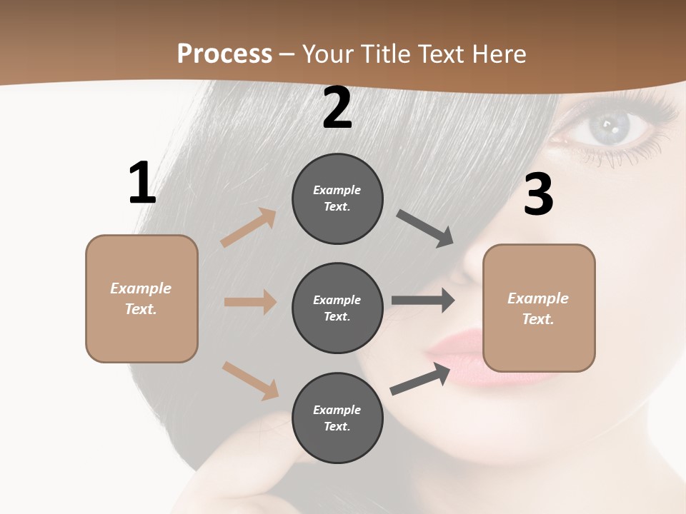 Elegant Female Lips PowerPoint Template