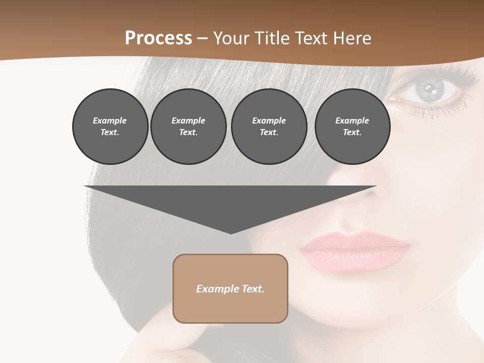 Elegant Female Lips PowerPoint Template