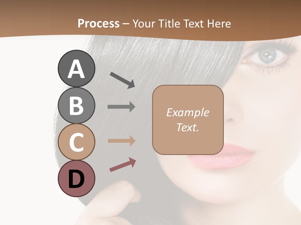 Elegant Female Lips PowerPoint Template