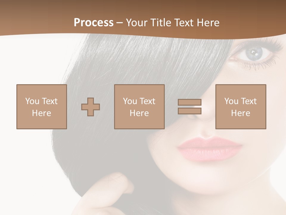 Elegant Female Lips PowerPoint Template