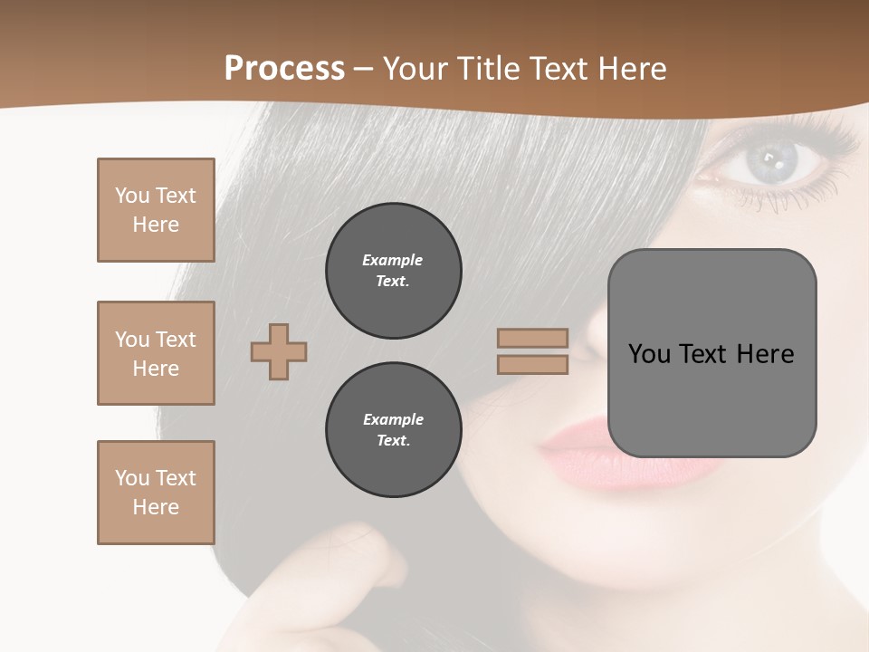 Elegant Female Lips PowerPoint Template