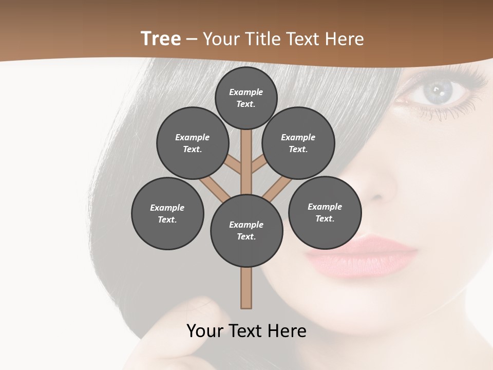 Elegant Female Lips PowerPoint Template