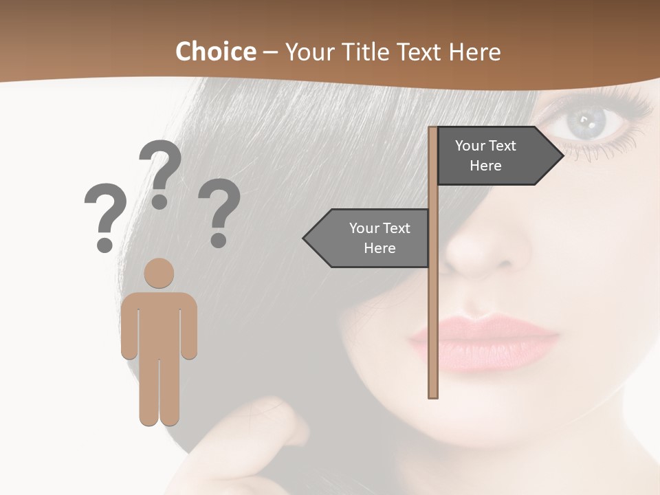 Elegant Female Lips PowerPoint Template
