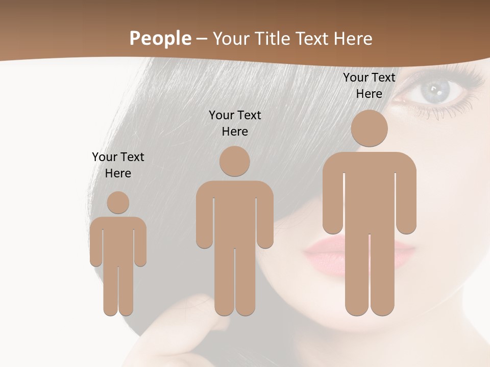 Elegant Female Lips PowerPoint Template