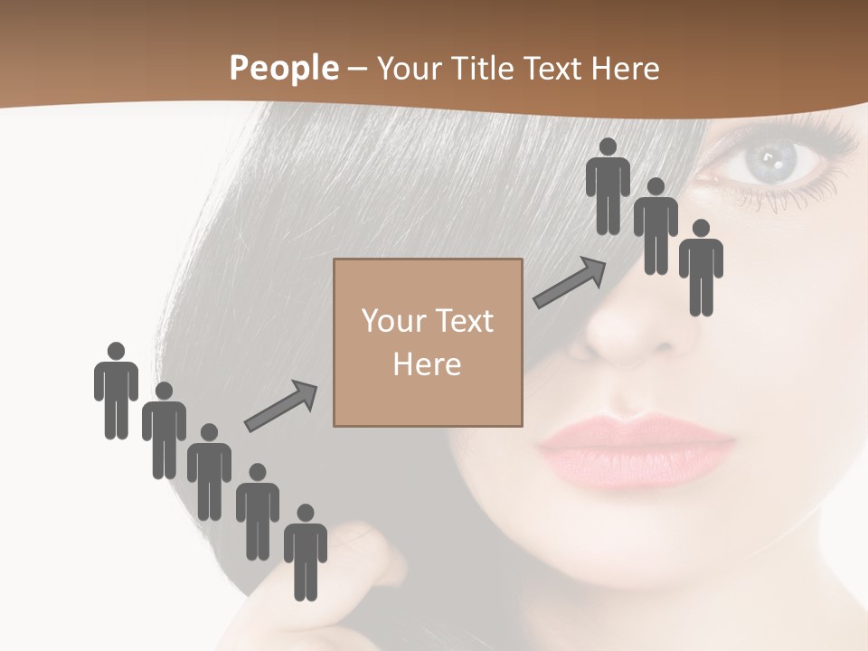 Elegant Female Lips PowerPoint Template