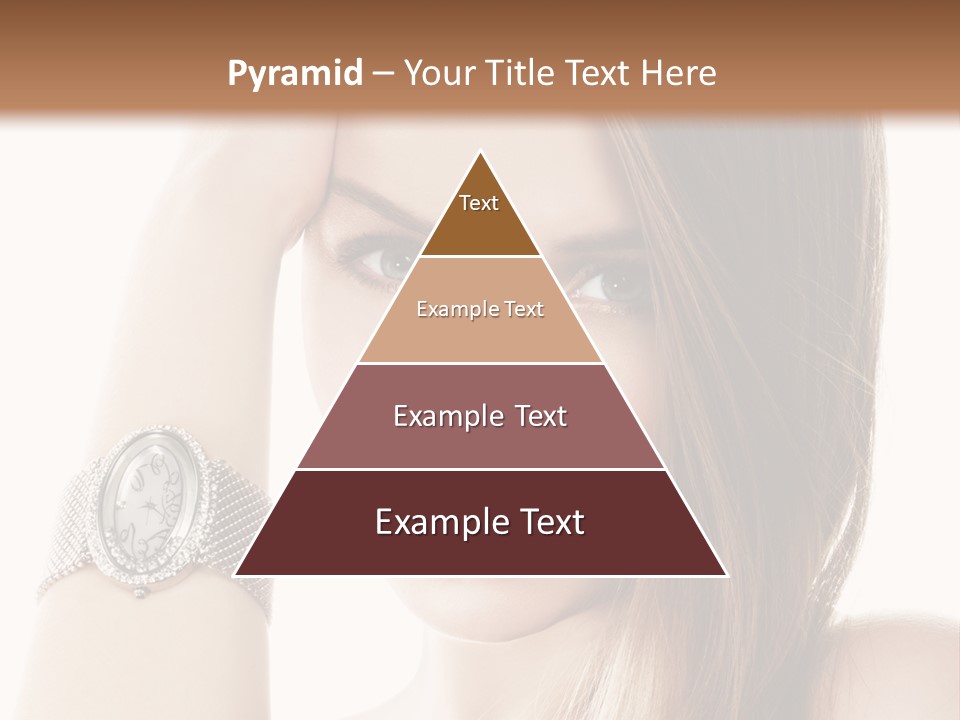 Red Stylish Hand PowerPoint Template