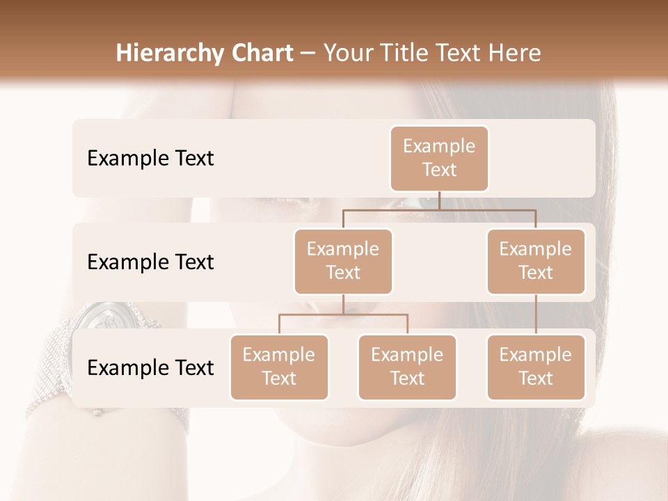 Red Stylish Hand PowerPoint Template
