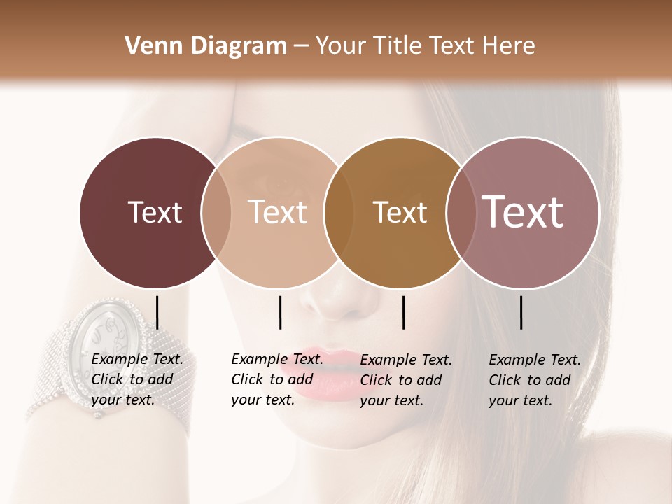 Red Stylish Hand PowerPoint Template