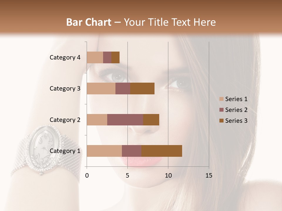 Red Stylish Hand PowerPoint Template