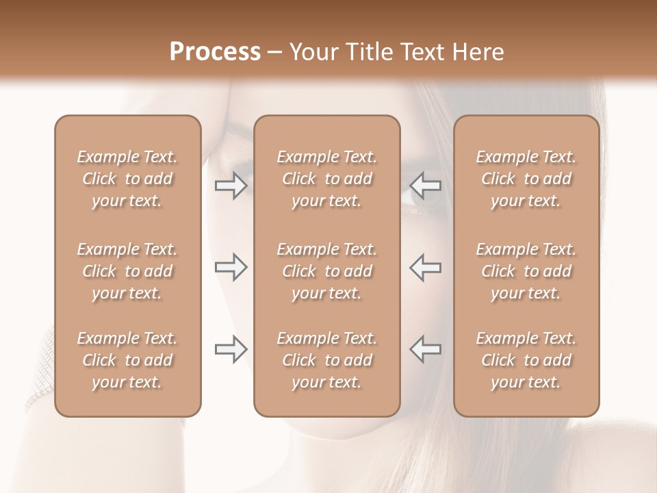 Red Stylish Hand PowerPoint Template