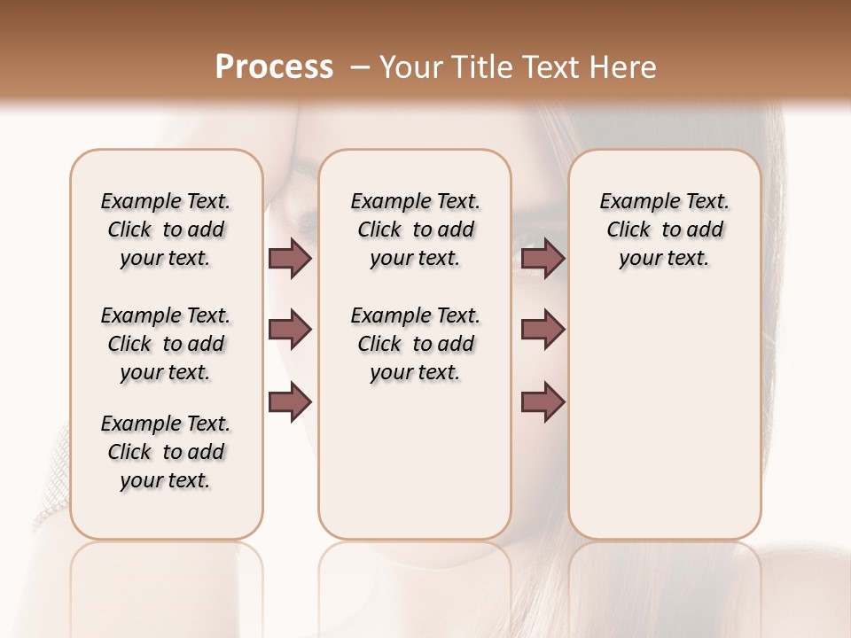 Red Stylish Hand PowerPoint Template