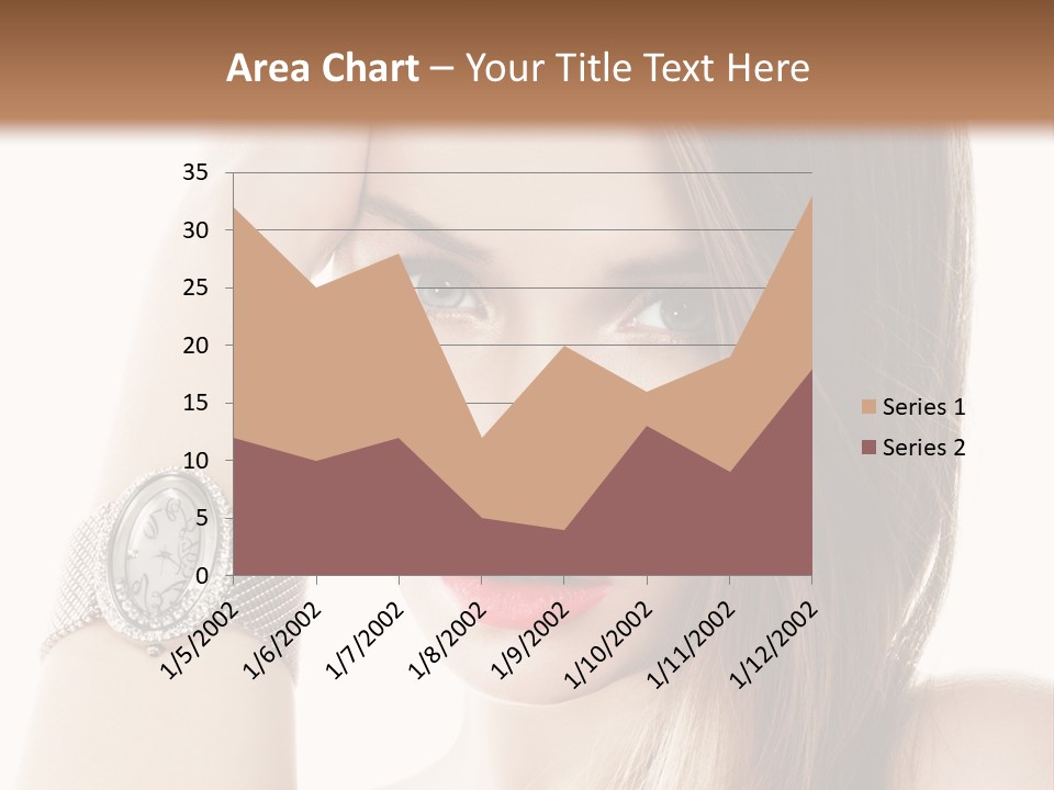 Red Stylish Hand PowerPoint Template