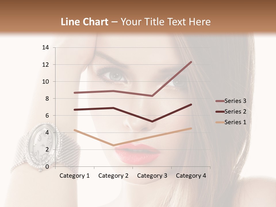 Red Stylish Hand PowerPoint Template