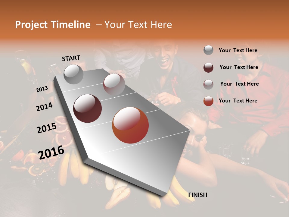 Snap Snatch Young PowerPoint Template