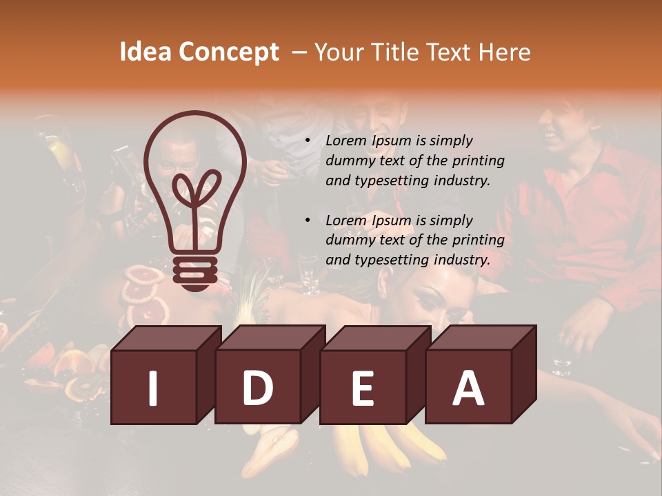 Snap Snatch Young PowerPoint Template