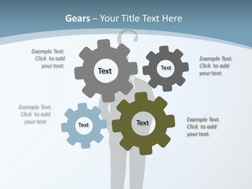 Code Mask Computer PowerPoint Template