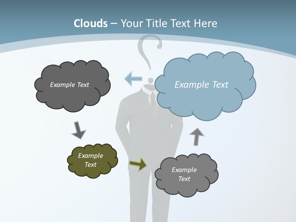 Code Mask Computer PowerPoint Template
