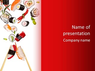 Healthy Color Snack PowerPoint Template