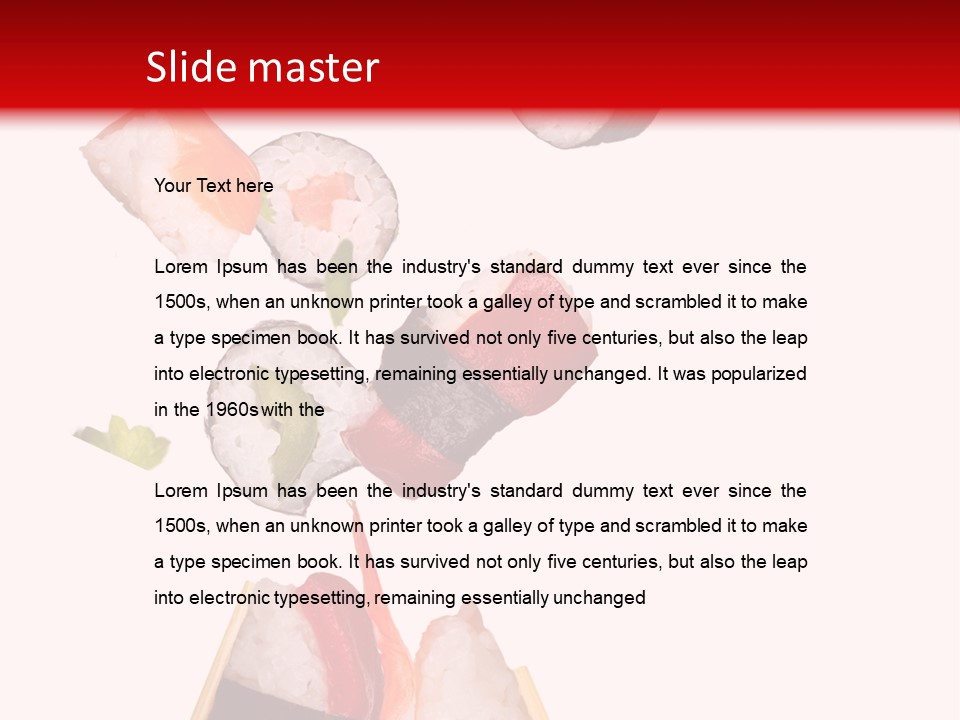 Healthy Color Snack PowerPoint Template