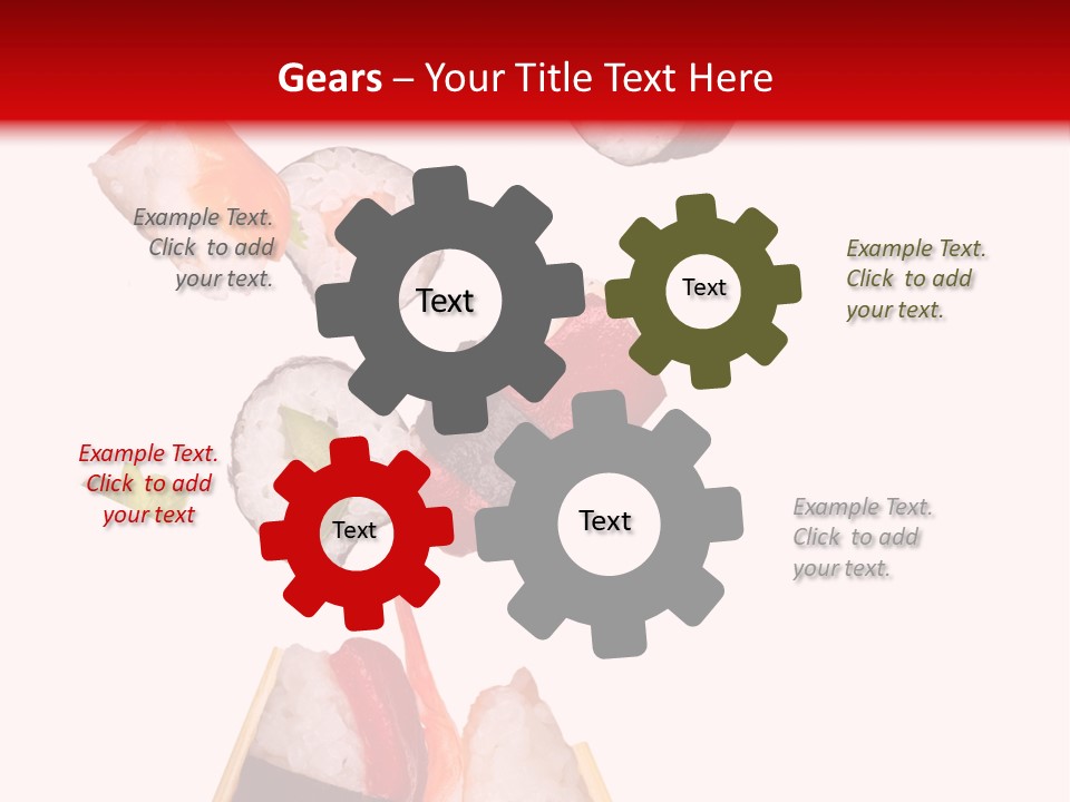 Healthy Color Snack PowerPoint Template