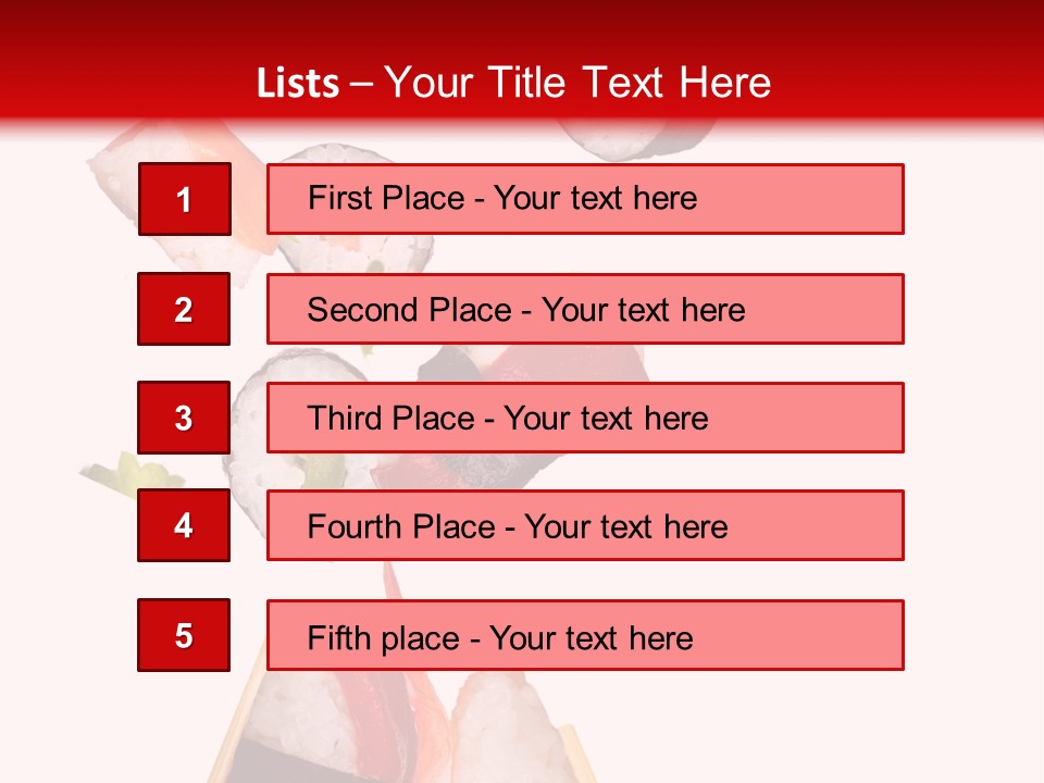 Healthy Color Snack PowerPoint Template