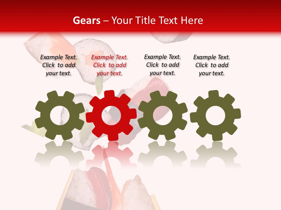 Healthy Color Snack PowerPoint Template