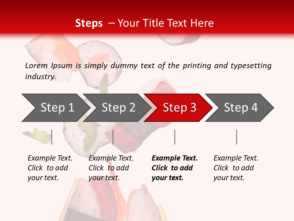 Healthy Color Snack PowerPoint Template