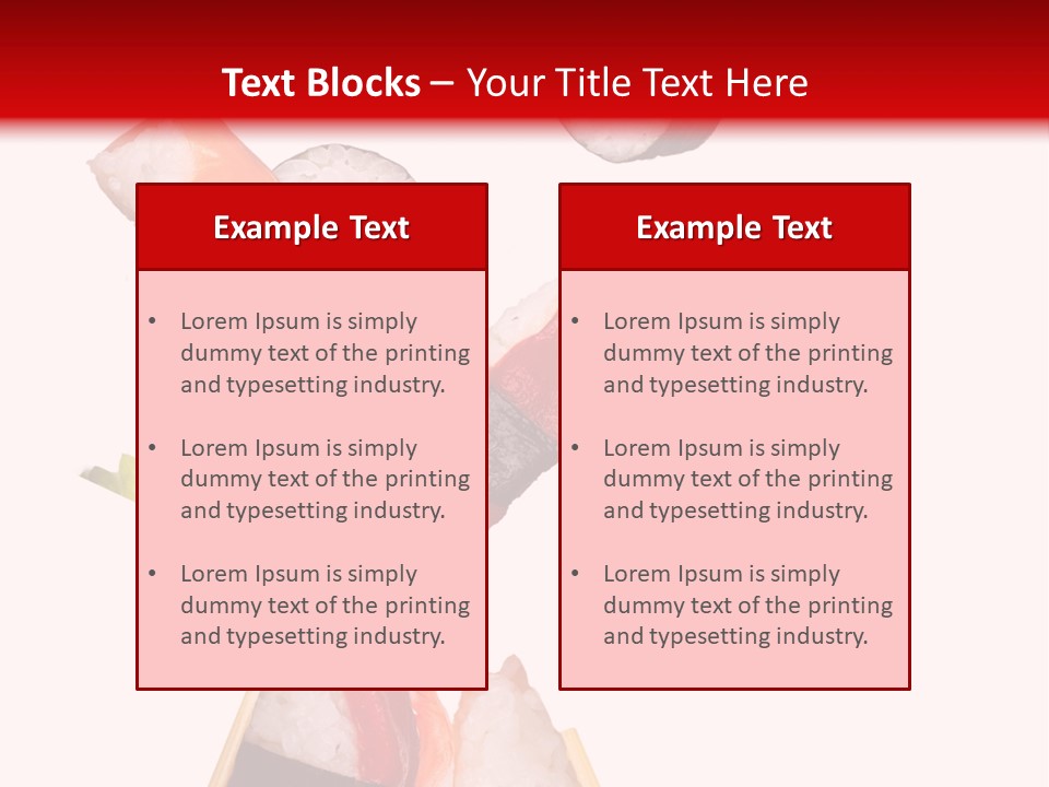 Healthy Color Snack PowerPoint Template