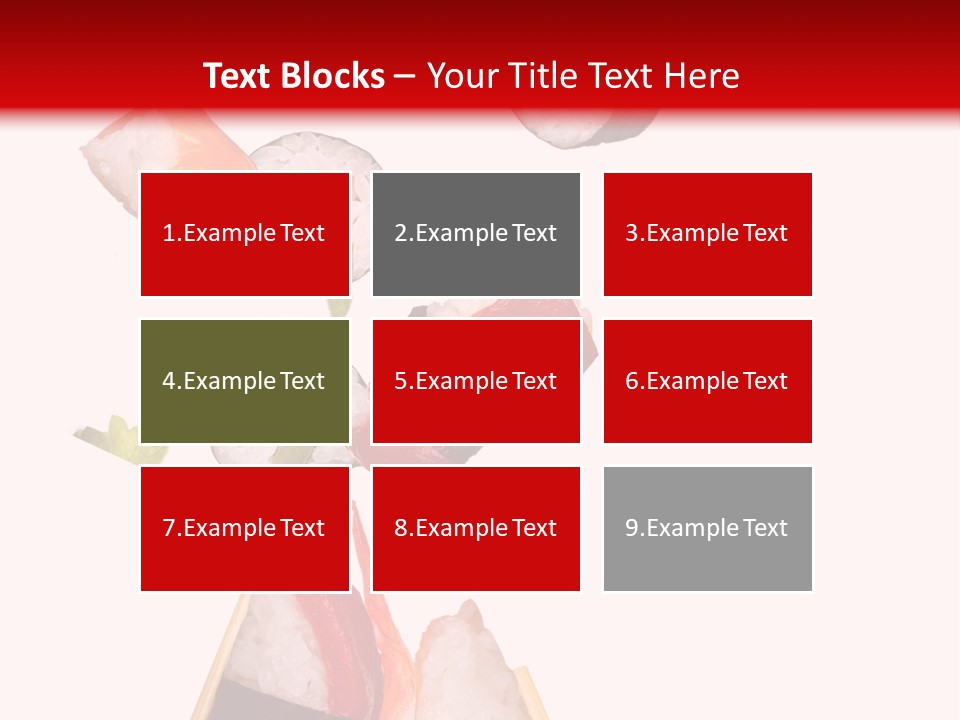 Healthy Color Snack PowerPoint Template