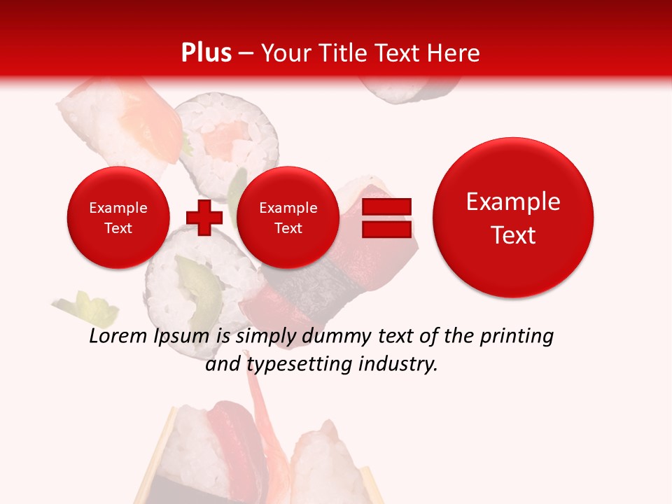 Healthy Color Snack PowerPoint Template
