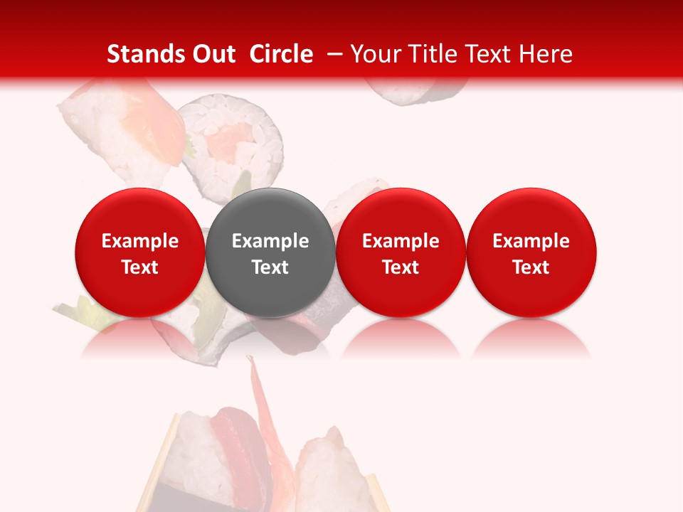 Healthy Color Snack PowerPoint Template