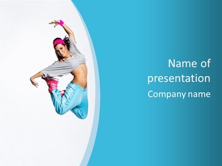Young Grace Teenager PowerPoint Template