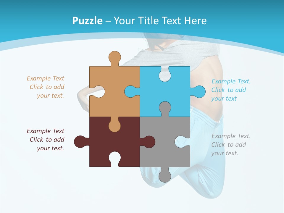 Young Grace Teenager PowerPoint Template