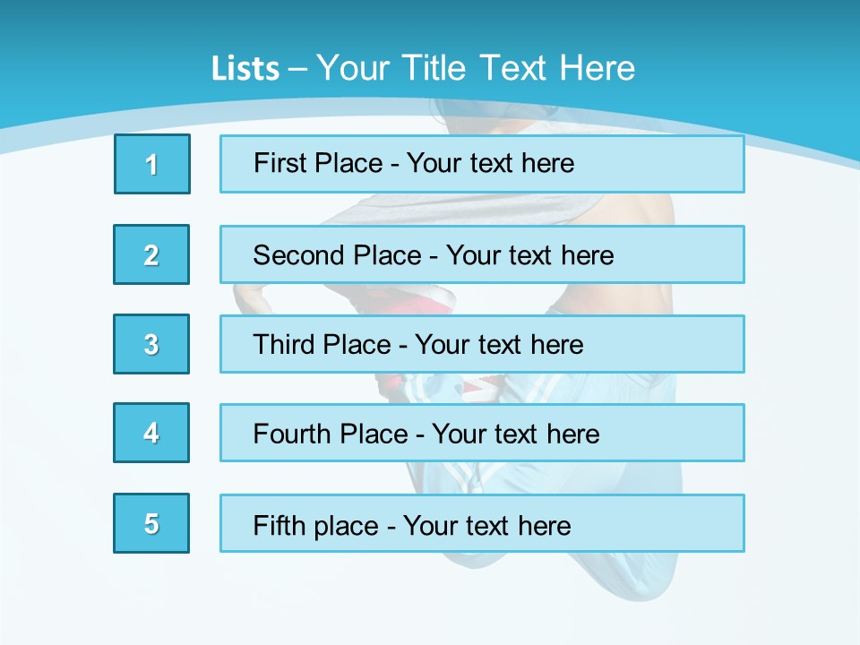 Young Grace Teenager PowerPoint Template
