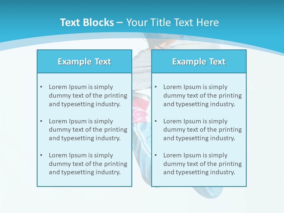 Young Grace Teenager PowerPoint Template