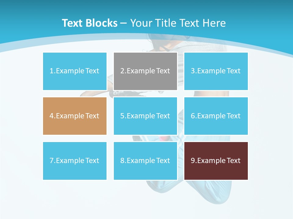Young Grace Teenager PowerPoint Template