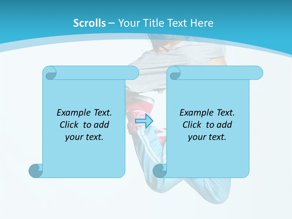 Young Grace Teenager PowerPoint Template