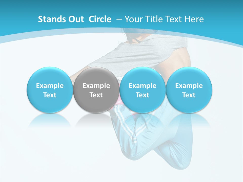 Young Grace Teenager PowerPoint Template