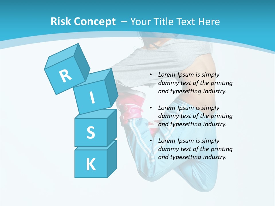 Young Grace Teenager PowerPoint Template