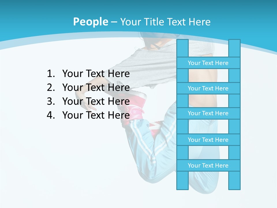 Young Grace Teenager PowerPoint Template