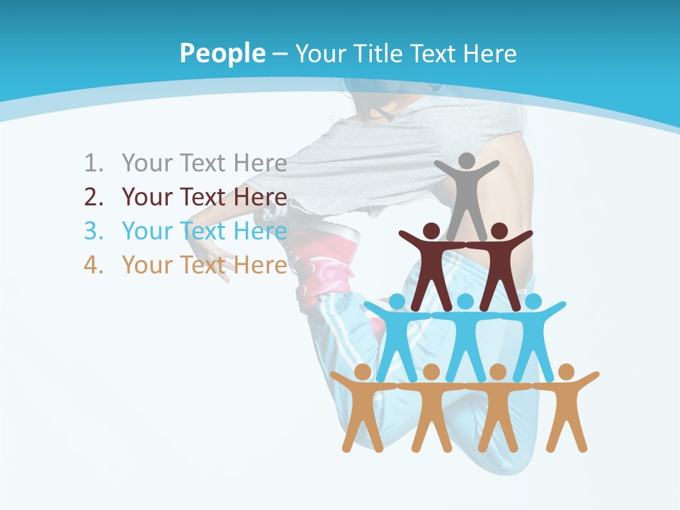 Young Grace Teenager PowerPoint Template